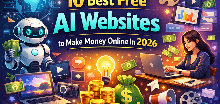 10 Best free AI Websites to Make Money Online in 2026